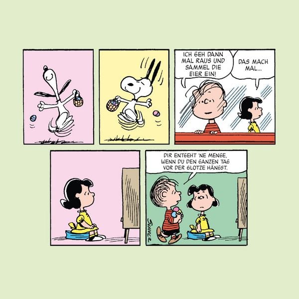 Produktbild: Peanuts Geschenkbuch: Frohe Ostern w&uuml;nschen Snoopy und die Peanuts!