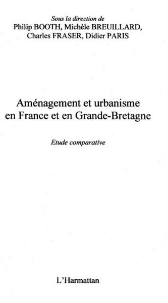 Produktbild: Amenagement urbanisme en france et en grande-bretagne