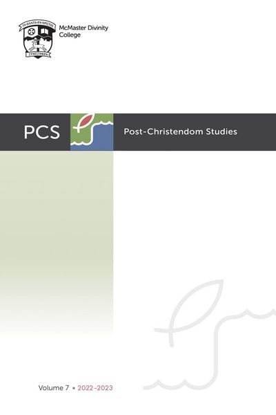 Produktbild: Post-Christendom Studies: Volume 7