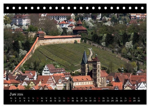 Produktbild: Esslingen am Neckar - Vom Mittelalter in die Moderne (Tischkalender 2026 DIN A5 quer), CALVENDO Monatskalender