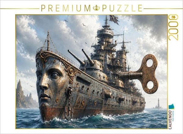 CALVENDO Puzzle Die Wächterin der See | 2000 Teile Lege-Größe 90x67cm Foto-Puzzle für glückliche Stunden
