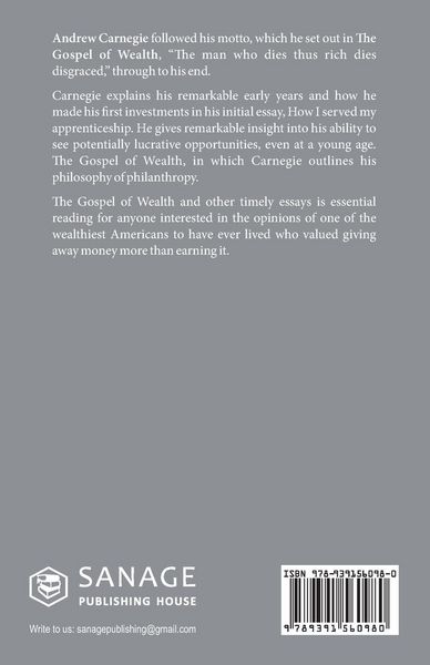 Produktbild: The Gospel of Wealth and Other Timely Essays