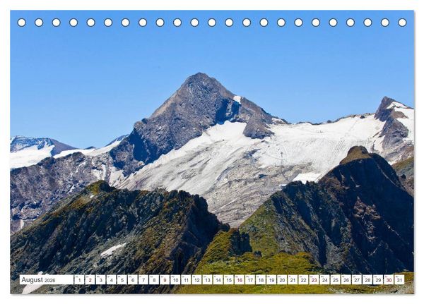 Produktbild: Ausflugsziele im Land Salzburg (Tischkalender 2026 DIN A5 quer), CALVENDO Monatskalender