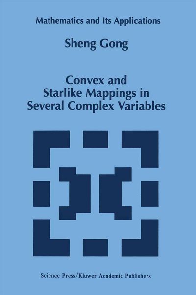 Produktbild: Convex and Starlike Mappings in Several Complex Variables