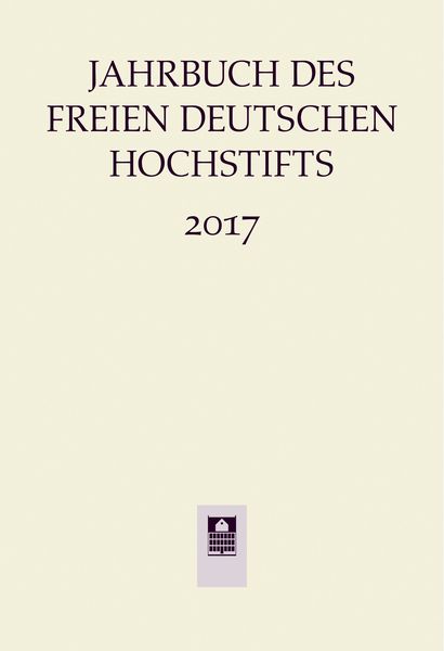 Produktbild: Jahrbuch des Freien Deutschen Hochstifts 2017
