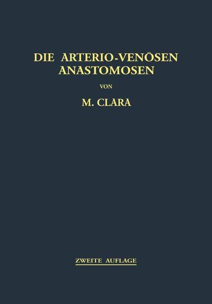 Produktbild: Die Arterio-Ven&ouml;sen Anastomosen
