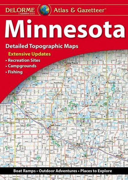 Produktbild: Delorme Atlas & Gazetteer: Minnesota