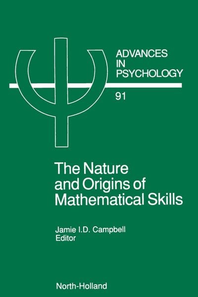 Produktbild: The Nature and Origin of Mathematical Skills