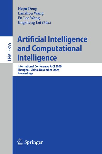 Produktbild: Artificial Intelligence and Computational Intelligence