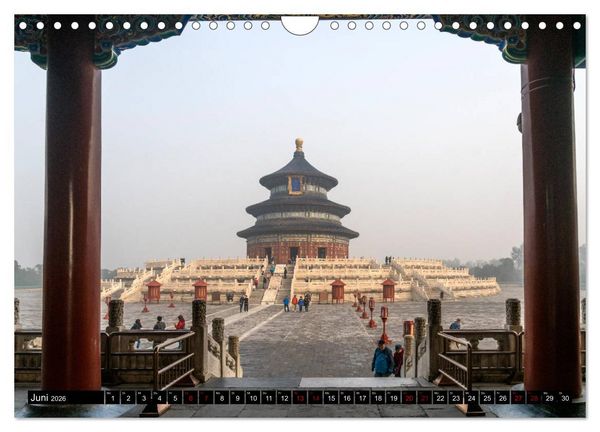 Produktbild: Peking - China (Wandkalender 2026 DIN A4 quer), CALVENDO Monatskalender