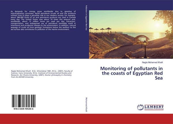 Produktbild: Monitoring of pollutants in the coasts of Egyptian Red Sea