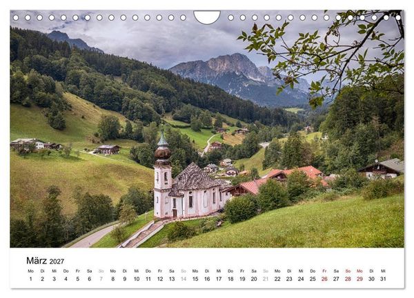 Produktbild: Berchtesgadener Land - Wanderhighlights in Bayern (Wandkalender 2027 DIN A4 quer), CALVENDO Monatskalender