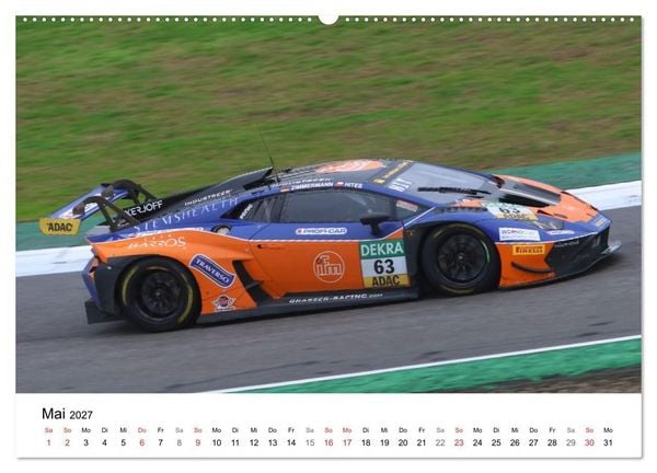 Produktbild: Motorsport aus Sant&rsquo;Agata (hochwertiger Premium Wandkalender 2027 DIN A2 quer), Kunstdruck in Hochglanz