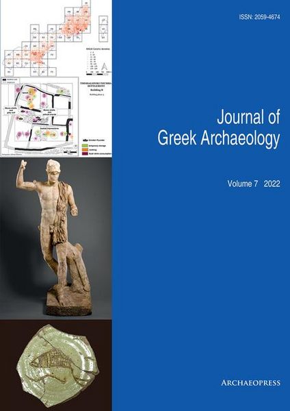 Produktbild: Journal of Greek Archaeology Volume 7 2022