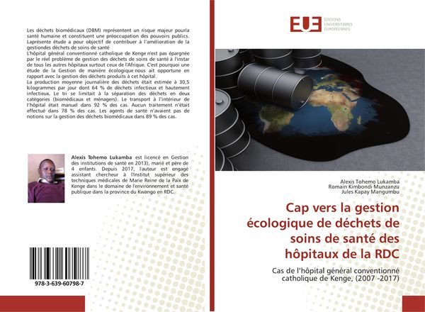 Produktbild: Cap vers la gestion &eacute;cologique de d&eacute;chets de soins de sant&eacute; des h&ocirc;pitaux de la RDC