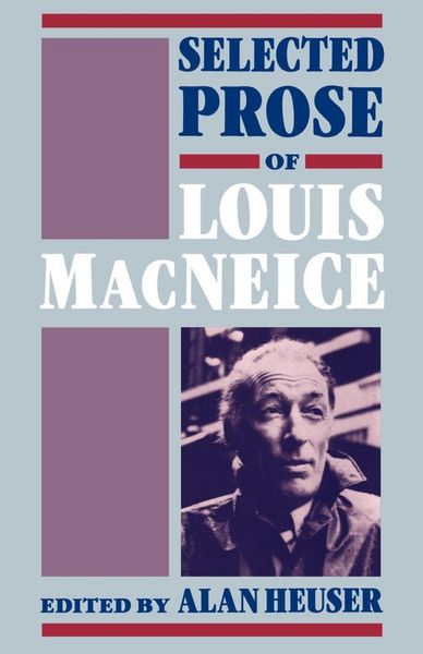 Produktbild: Selected Prose of Louis MacNeice