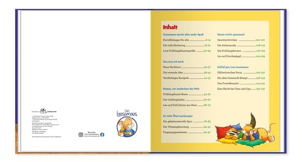 Produktbild: Leo Lausemaus &ndash; Mein allergr&ouml;&szlig;tes Vorlesebuch