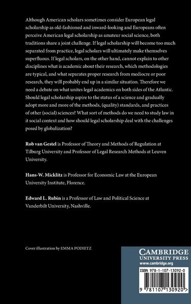 Produktbild: Rethinking Legal Scholarship