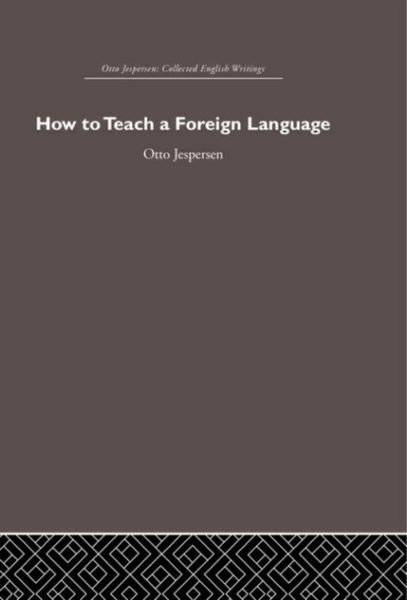 Produktbild: Jespersen, O: How to Teach a Foreign Language