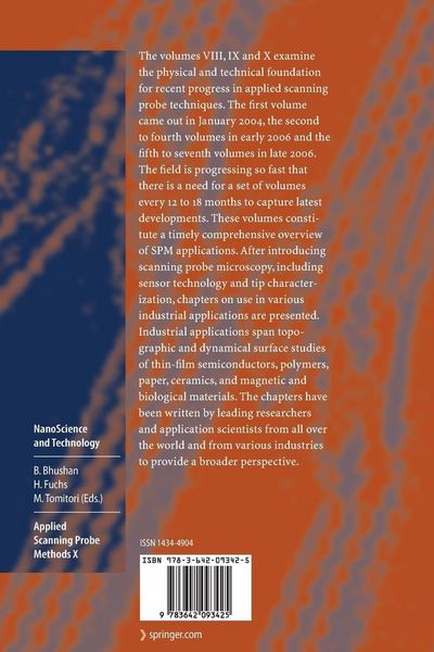 Produktbild: Applied Scanning Probe Methods X