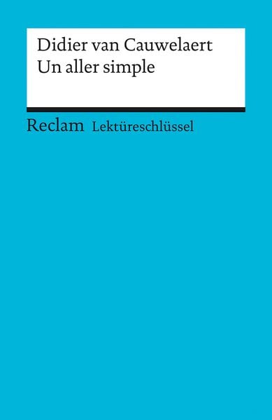 Produktbild: Lekt&uuml;reschl&uuml;ssel zu Didier van Cauwelaert: Un aller simple