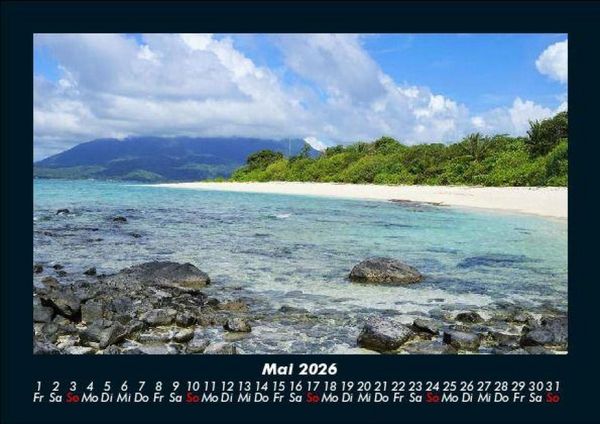 Produktbild: Indonesiens Sch&ouml;nheit 2026 Fotokalender DIN A5