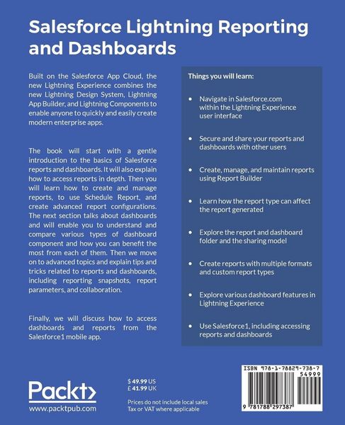 Produktbild: Salesforce Lightning Reporting and Dashboards