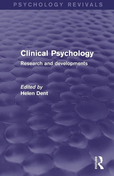 Produktbild: Clinical Psychology (Psychology Revivals)