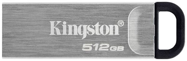 Produktbild: Kingston DataTraveler Kyson USB-Stick Retail 512GB Silber DTKN/512GB USB-A (USB 3.2 Gen 1)