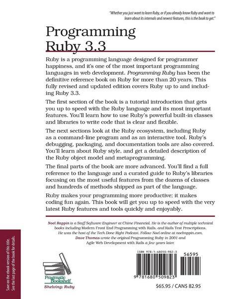 Produktbild: Programming Ruby 3.2