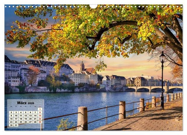 Produktbild: Vater Rhein von der Quelle bis zur M&uuml;ndung (Wandkalender 2026 DIN A3 quer), CALVENDO Monatskalender