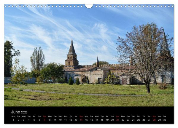 Produktbild: Monuments of Ukraine 2026 (Wall Calendar 2026 DIN A3 landscape), CALVENDO 12 Month Wall Calendar