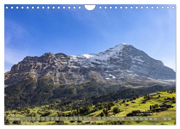 Produktbild: Schweizer Panorama - Von den Alpen bis zu den Seen (Wandkalender 2026 DIN A4 quer), CALVENDO Monatskalender