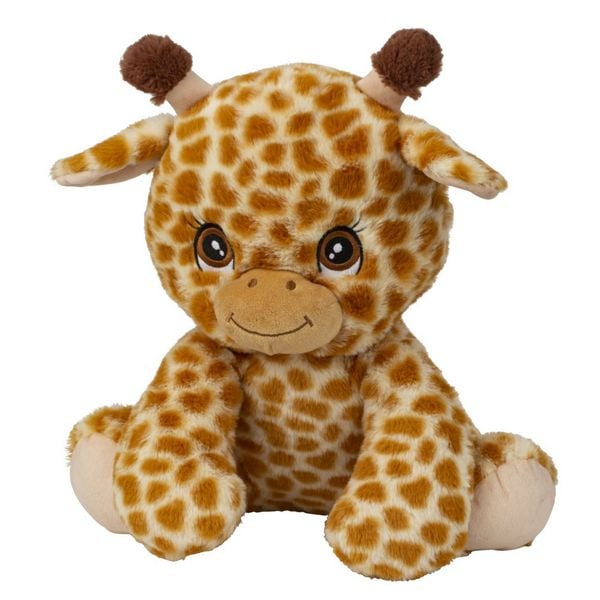Produktbild: Giraffe mit huebschen Augen sitzend h=33cm