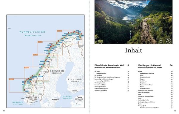 Produktbild: KUNTH Bildband Hurtigruten