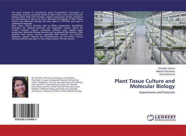 Produktbild: Plant Tissue Culture and Molecular Biology