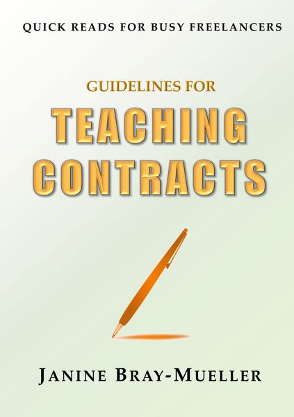 Produktbild: Guidelines for Teaching Contracts