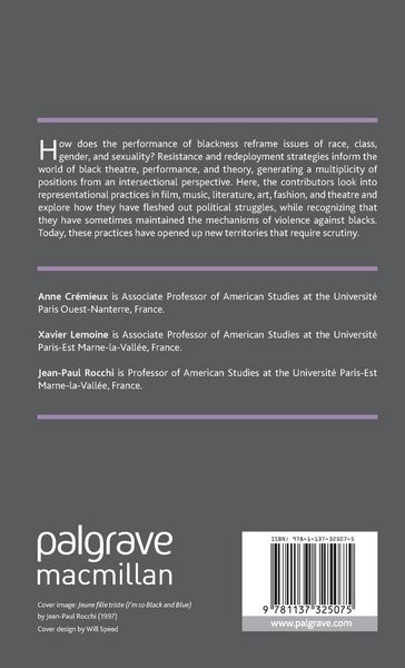 Produktbild: Understanding Blackness through Performance