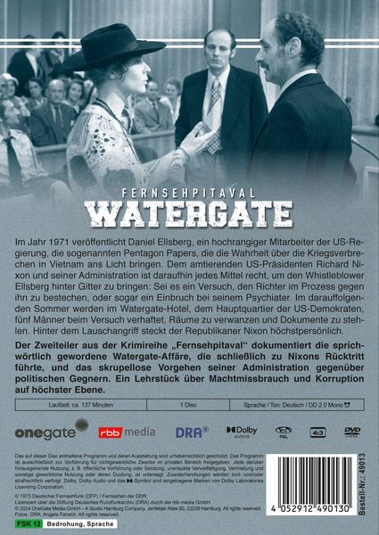Produktbild: Watergate (Fernsehpitaval) (DDR TV-Archiv)