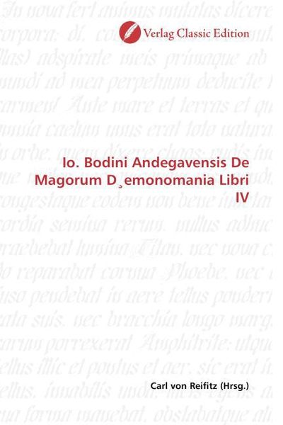 Produktbild: Io. Bodini Andegavensis De Magorum D emonomania Libri IV