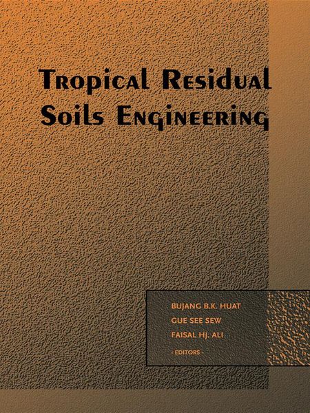 Produktbild: Tropical Residual Soils Engineering