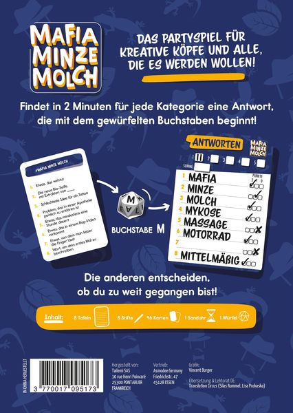 Produktbild: Mafia Minze Molch