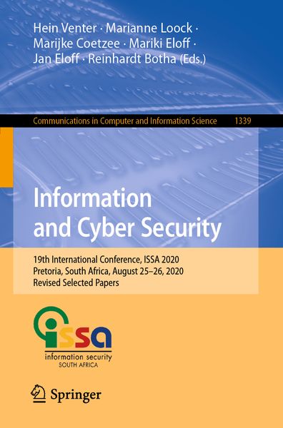Produktbild: Information and Cyber Security