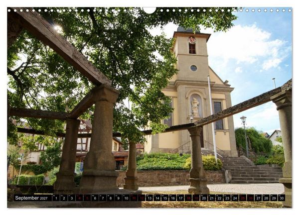 Produktbild: Dorflinden (Wandkalender 2027 DIN A3 quer), CALVENDO Monatskalender