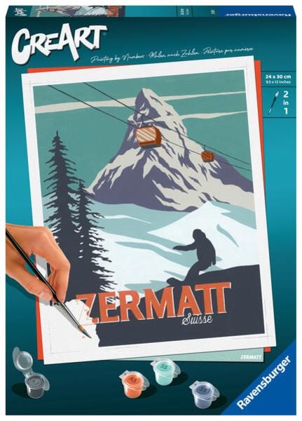 Ravensburger - Malen nach Zahlen - CreArt - Zermatt