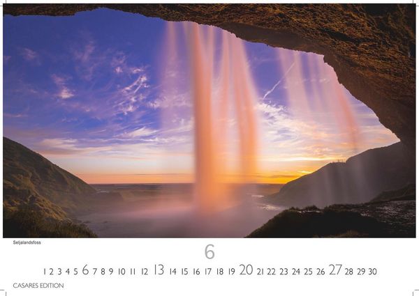 Produktbild: Island Kalender 2027 &ndash; Wandkalender | Fotokalender Naturkalender 24x35 cm &ndash; Hochwertiger . mit atemberaubenden Island-Landschaften