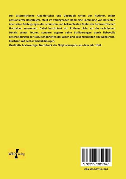 Produktbild: Berg- und Gletscherreisen in den &ouml;sterreichischen Hochalpen