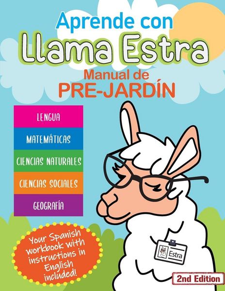 Produktbild: Llama Estra Pre-K Spanish Workbook