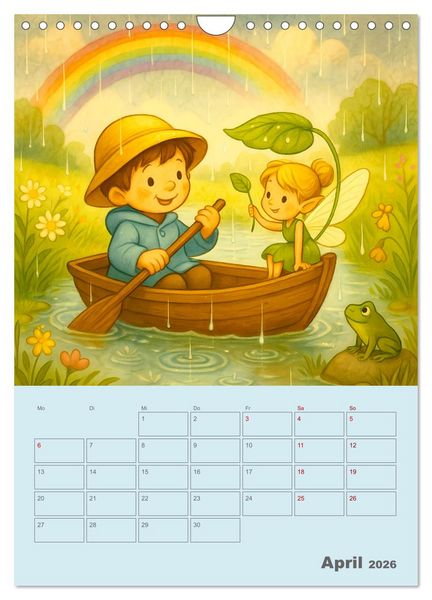 Produktbild: Tari und Tili (Wandkalender 2026 DIN A4 hoch), CALVENDO Monatskalender