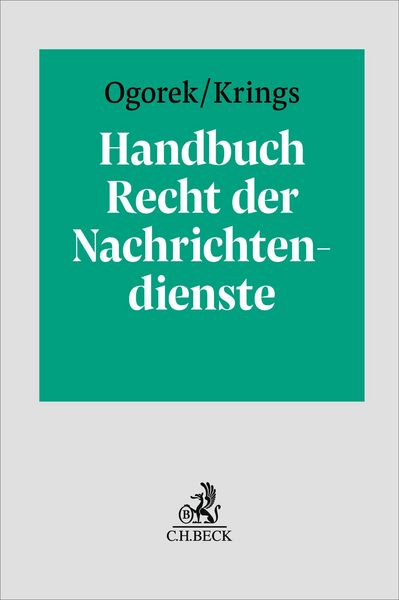 Produktbild: Handbuch Recht der Nachrichtendienste